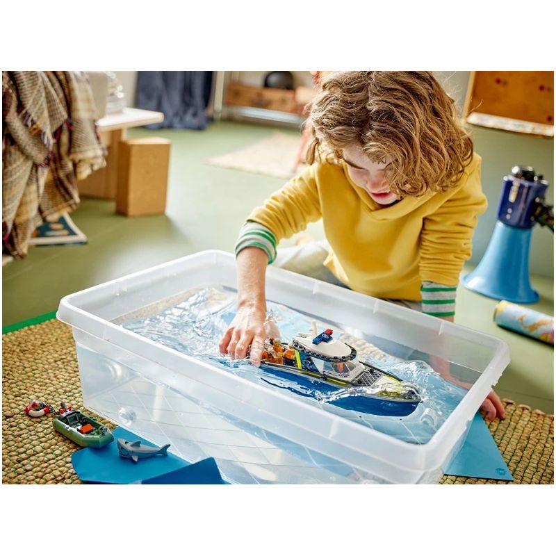 Конструктор LEGO City Полицейская погоня на лодке 60456, 264 шт.