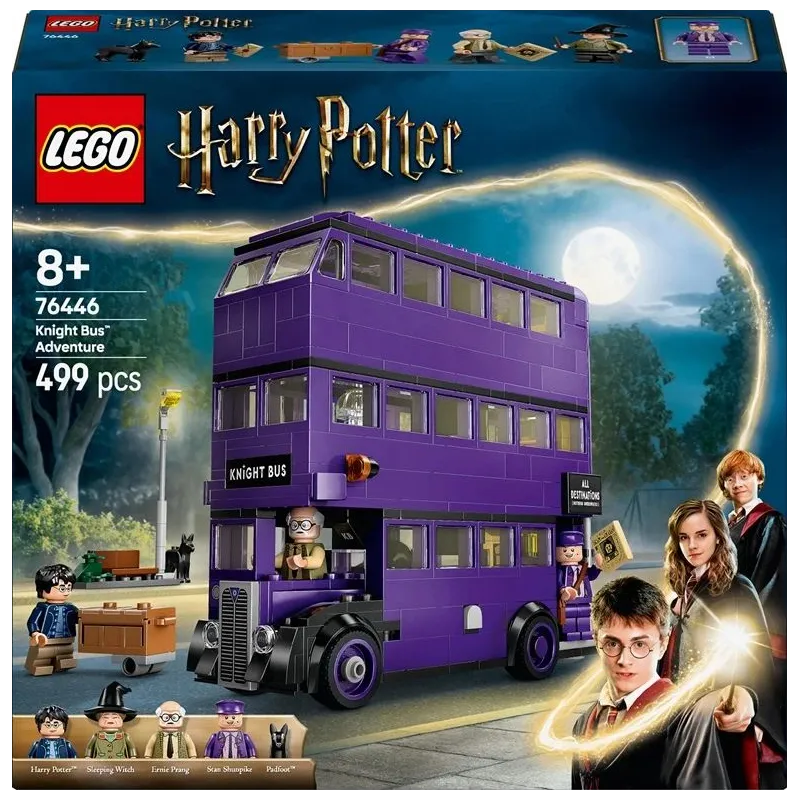 Konstruktors LEGO Harry Potter Knakts autobusa piedzīvojums 76446, 499 gab.
