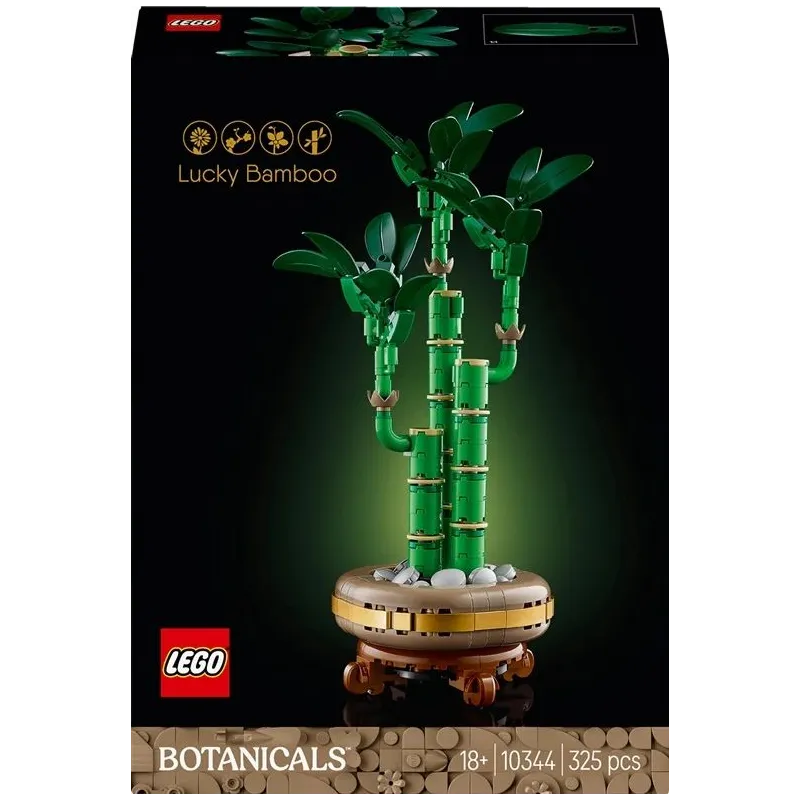 Konstruktors LEGO Botanicals Veiksmes bambuss 10344, 325 gab.
