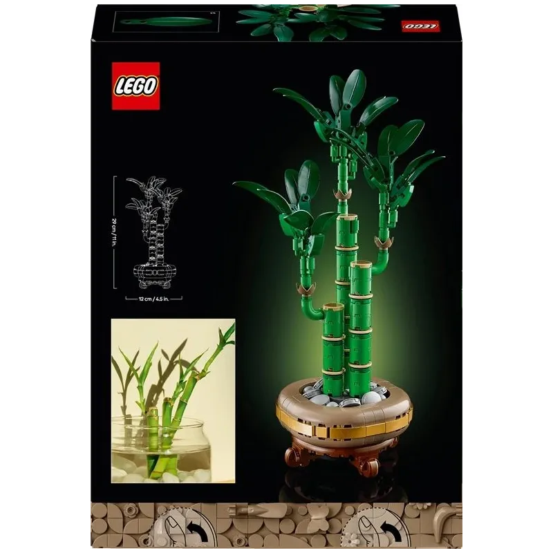 Konstruktors LEGO Botanicals Veiksmes bambuss 10344, 325 gab.