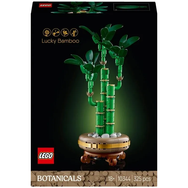 Konstruktors LEGO Botanicals Veiksmes bambuss 10344, 325 gab.