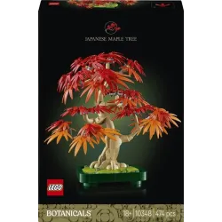 Konstruktorius LEGO Botanicals Japoninio Raudonojo Klevo Bonsas 10348, 474 vnt.