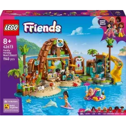Toy construct lego family vacation 42673