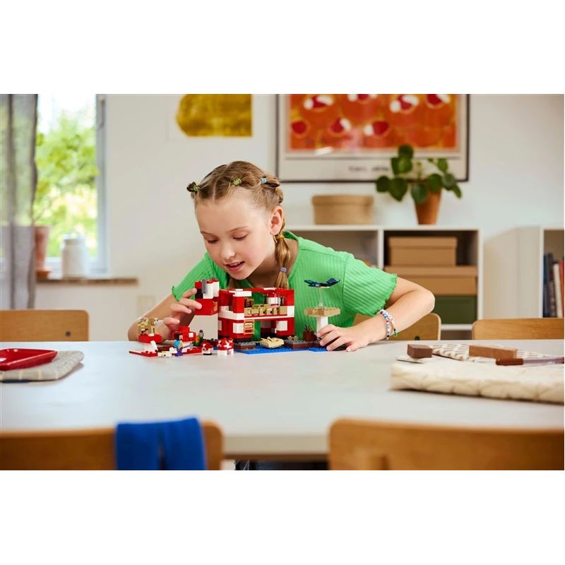 Konstruktors LEGO Minecraft Sēņu māja 21270, 500 gab.