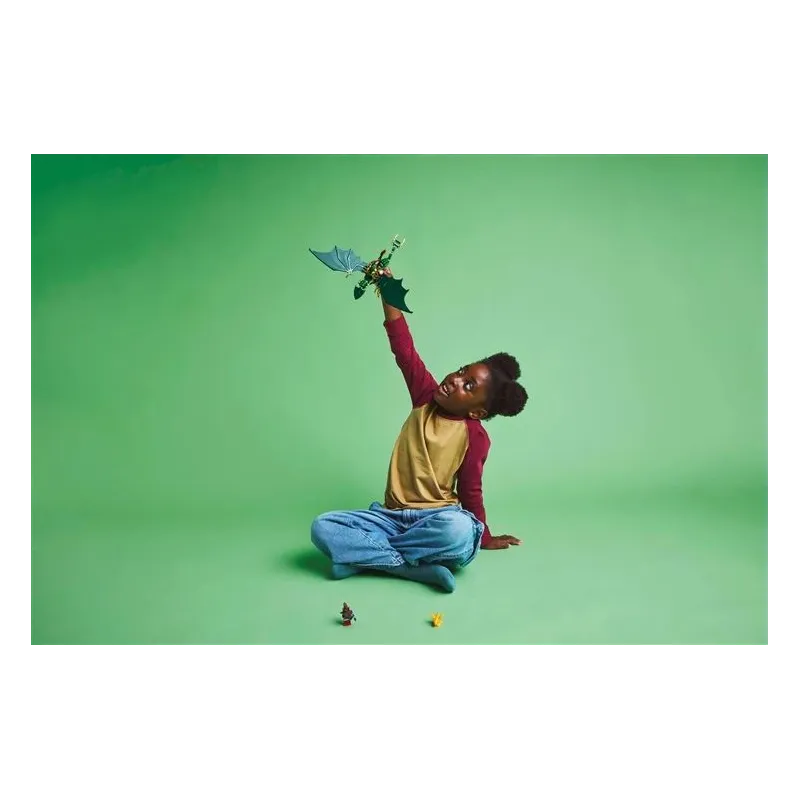 Konstruktors LEGO Ninjago Lloyd zaļais meža pūķis 71829, 128 gab.