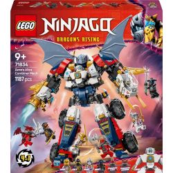 Конструктор LEGO Ninjago Zane's Ultra Combiner Mech 71834, 1187 шт.
