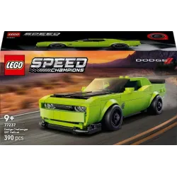 Konstruktorius LEGO Speed Champions Sportinis automobilis Dodge Challenger SRT Hellcat 77237, 390 vnt.