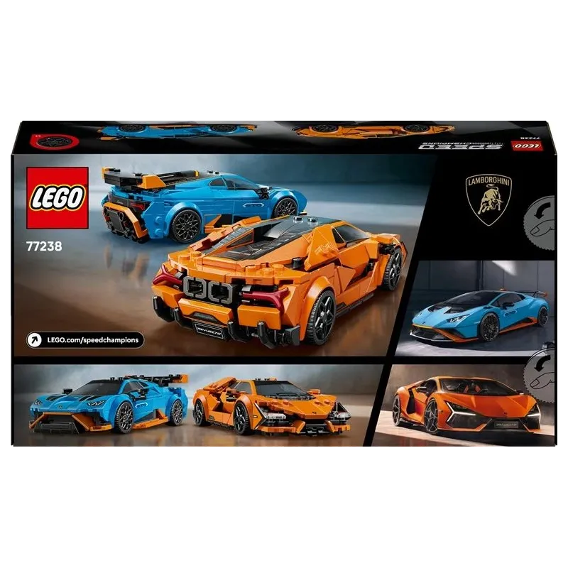 Konstruktors LEGO Lamborghini Revuelto & Huracán 77238