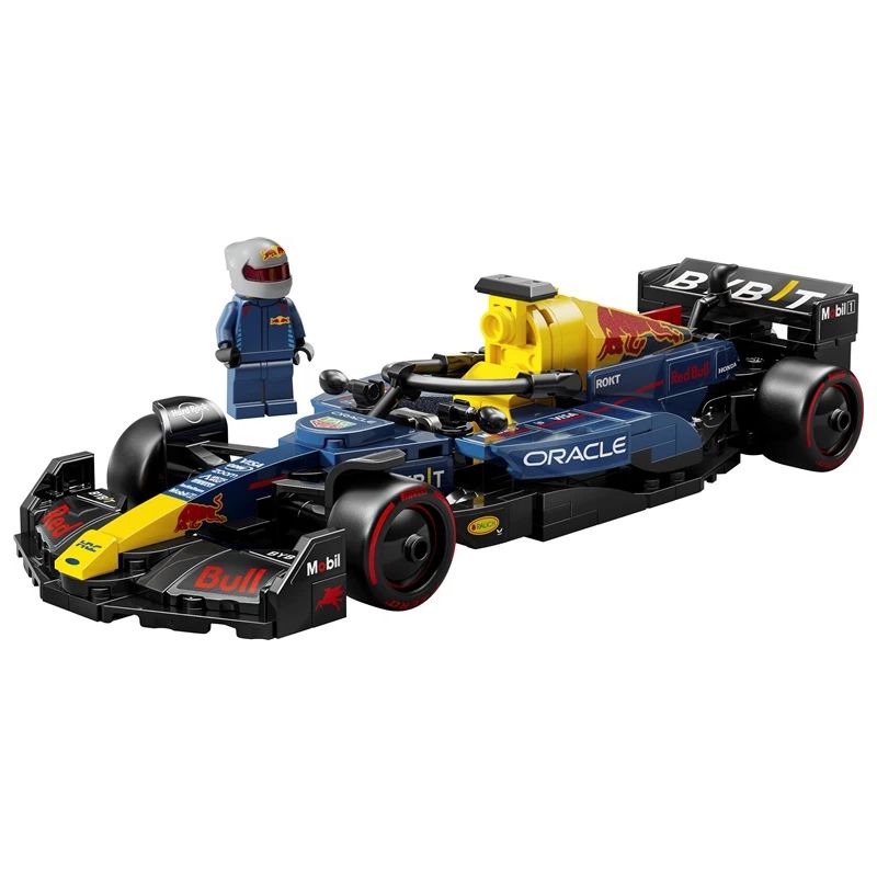 Konstruktors LEGO Speed Champions Oracle Red Bull Racing RB20 F1 Sacīkšu Auto 77243, 251 gab.