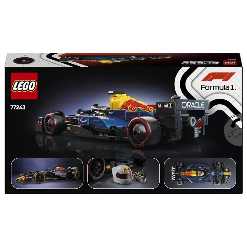 Konstruktor LEGO Speed Champions Oracle Red Bull Racing RB20 F1 Võidusõiduauto 77243, 251 tk