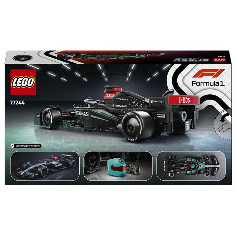 Konstruktors LEGO Speed Champions Mercedes-AMG F1 W15 Sacīkšu Auto 77244, 267 gab.
