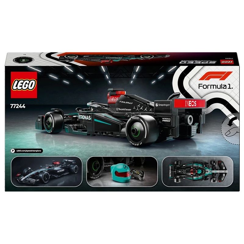 Konstruktors LEGO Speed Champions Mercedes-AMG F1 W15 Sacīkšu Auto 77244, 267 gab.