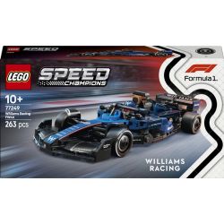 Konstruktor LEGO Speed Champions Williams Racing FW46 F1 võidusõiduauto 77249, 263 tk