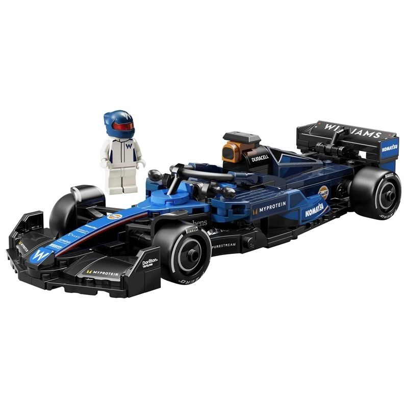 Konstruktors LEGO Speed Champions Williams Racing FW46 F1 sacīkšu auto 77249, 263 gab.