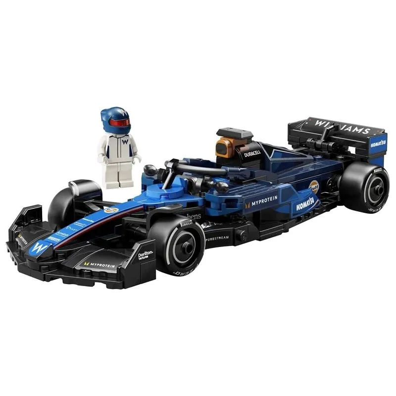 Konstruktors LEGO Speed Champions Williams Racing FW46 F1 sacīkšu auto 77249, 263 gab.