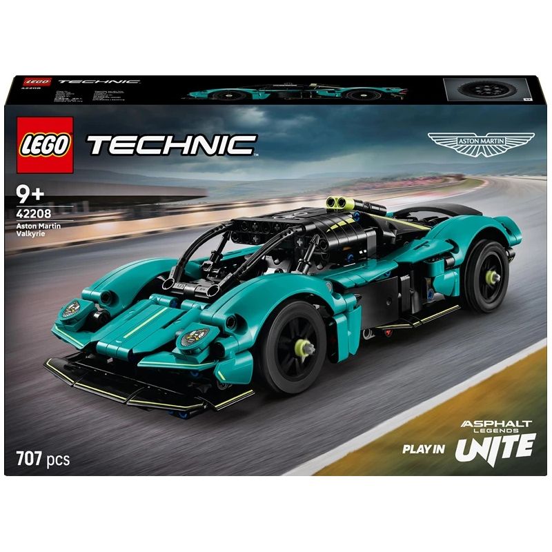 Konstruktorius LEGO Technic Aston Martin Valkyrie 42208, 707 vnt.