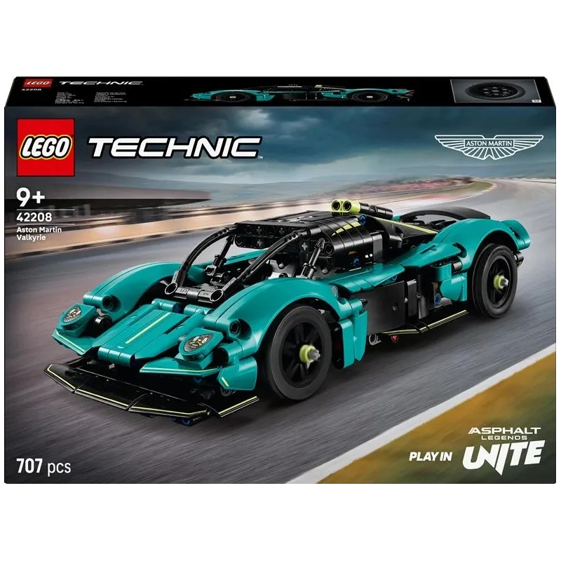 Konstruktors LEGO Technic Aston Martin Valkyrie 42208, 707 gab.