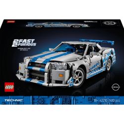 Toy construct lego nissan skyline 42210