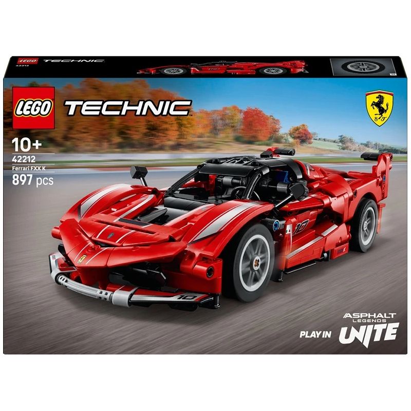 Konstruktorius LEGO Technic Ferrari FXX K 42212, 897 vnt.