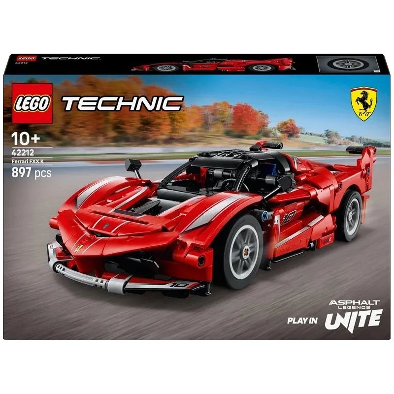 Konstruktors LEGO Technic Ferrari FXX K 42212, 897 gab.