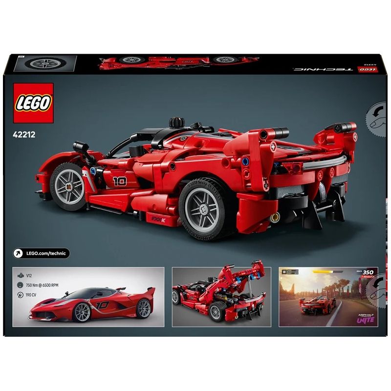 Constr lego ferrari fxxk 42212