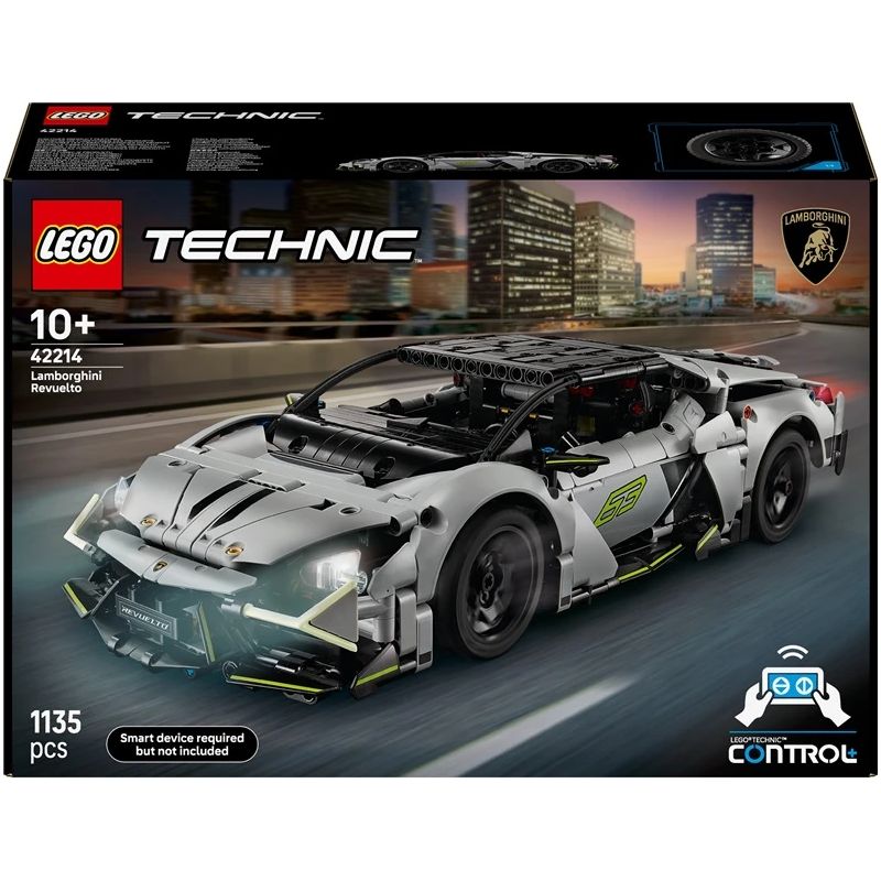 Konstruktorius LEGO Technic Sportinis superautomobilis Lamborghini Revuelto 42214, 1135 vnt.