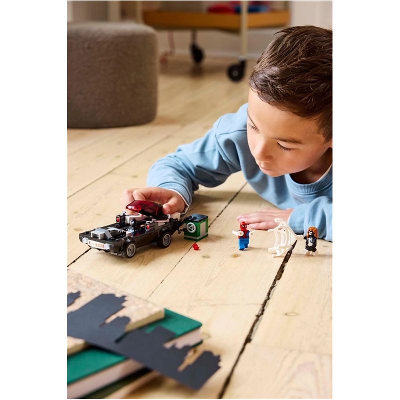 Konstruktorius LEGO Marvel Žmogus voras prieš Venomo galingą automobilį 76309, 254 vnt.