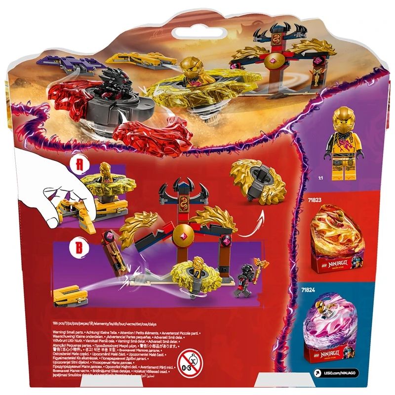 Konstruktors LEGO Ninjago Pūķu spindžitsu kaujas paka