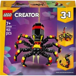 Konstruktor LEGO Creator 3in1 Metsloomad: üllatav ämblik 31159, 153 tk