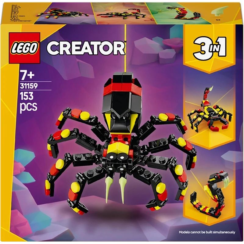 Toy constructor lego spider 31159