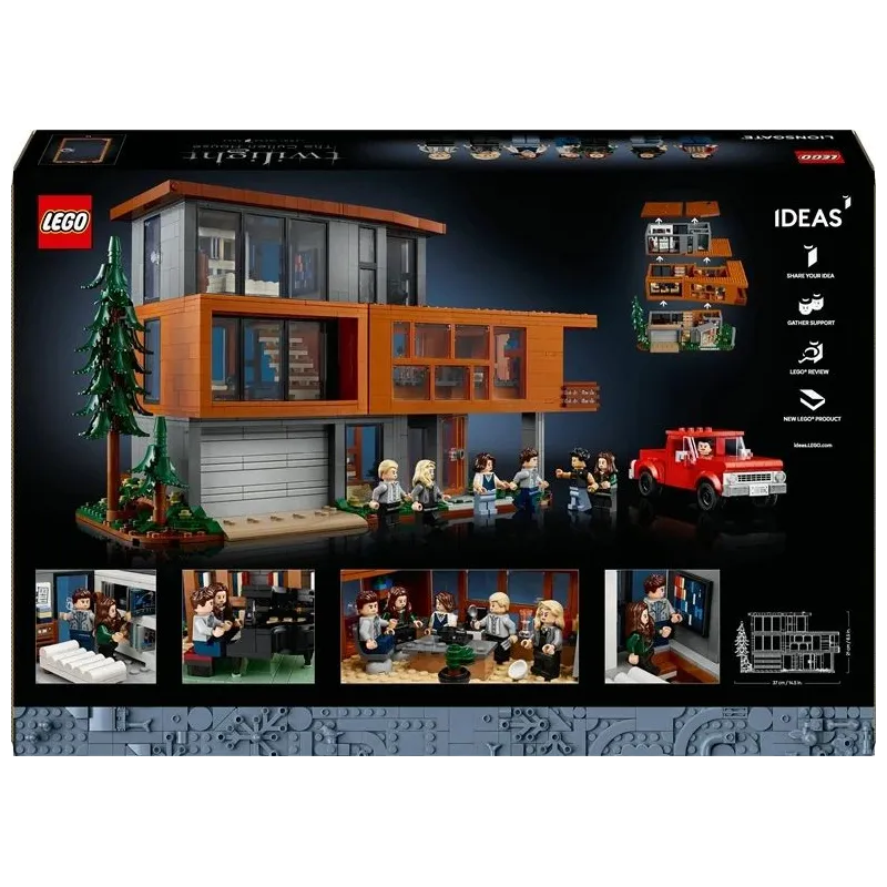 Конструктор LEGO Ideas Twilight The Cullen House 21354, 2001 шт.