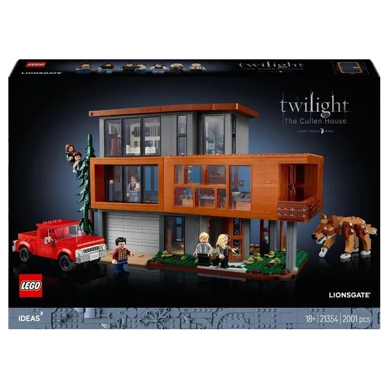 Конструктор LEGO Ideas Twilight The Cullen House 21354, 2001 шт.