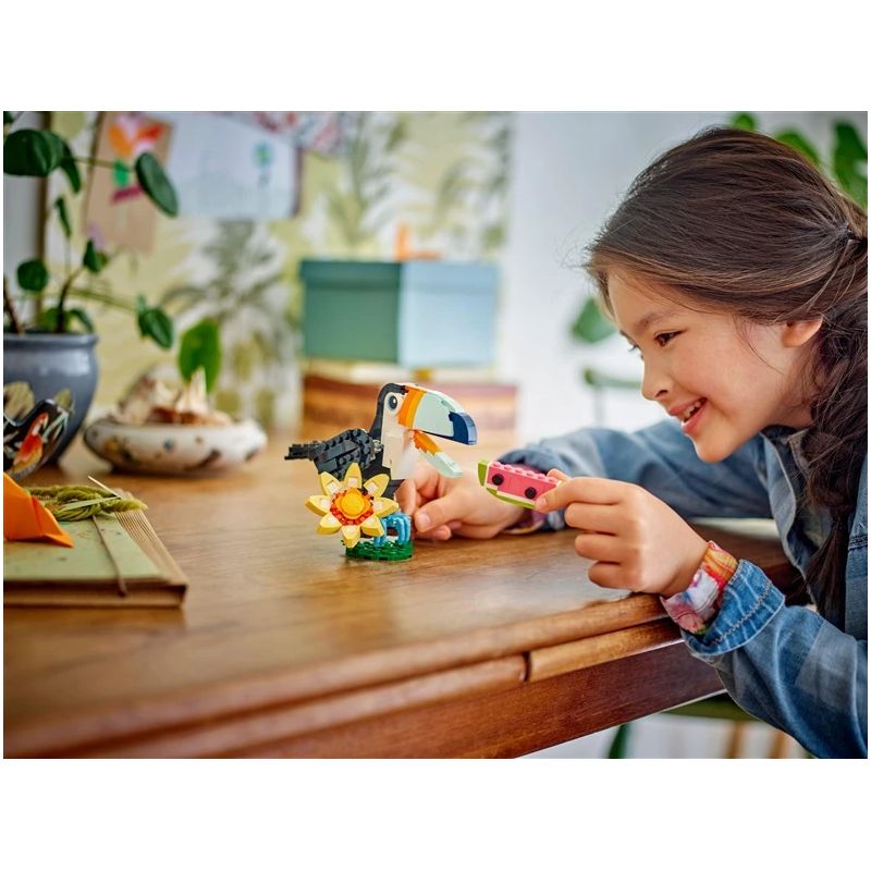 Constr lego wild animals toucan 31173