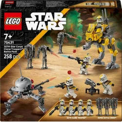 Конструктор LEGO Star Wars Боевой набор Клон-войска 327-го Звёздного корпуса 75431, 258 шт.