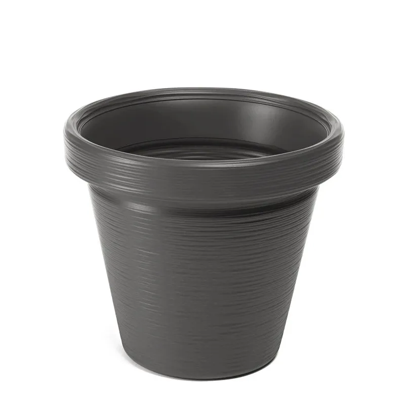 Puķu pods Lamela Agawa Dłuto 745-82, plastmasa, pelēka krās.