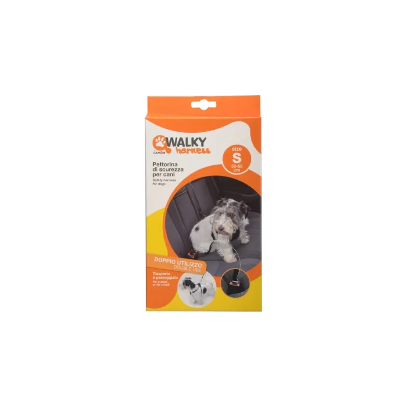 Camon Walky Harness - pastaigas - drošības iemaukti un josta izm. S 30-60cm