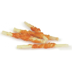 Camon Košļajamās nūjiņas suņiem, jēlādas rullītis ar vistu 12cm 100gb. 1150g