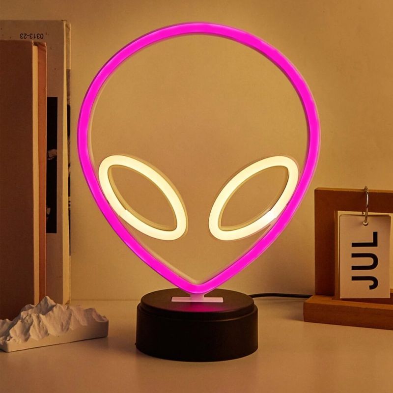 Manta SNL86PK Style Neon Lights UFO Pink