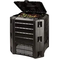 Komposter Prosperplast Compogreen, 70 cm x 70 cm x 80 cm, 320 l