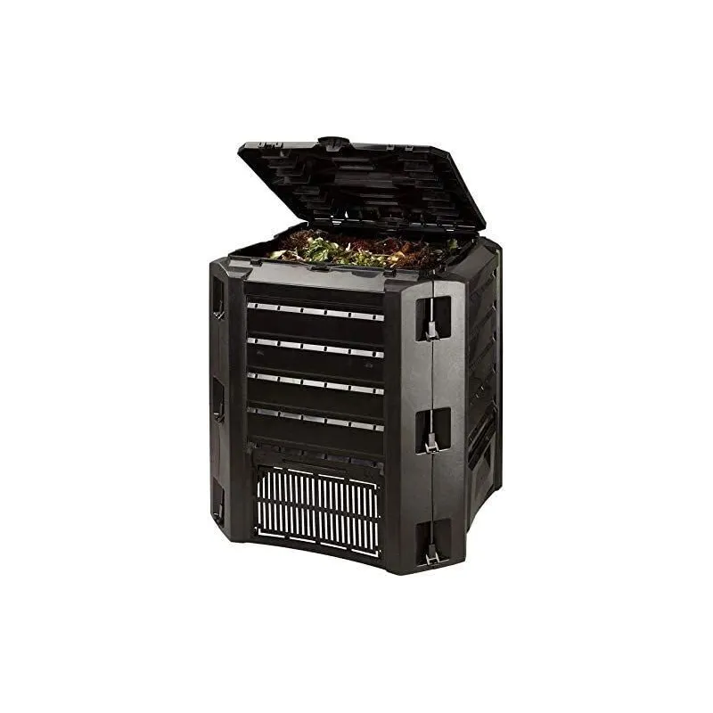 Komposta kaste Prosperplast Compogreen, 70 cm x 70 cm x 80 cm, 320 l