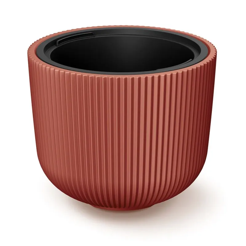 Gėlių vazonas Prosperplast Milly DBML400-7598U, plastikinis, raudona sp.