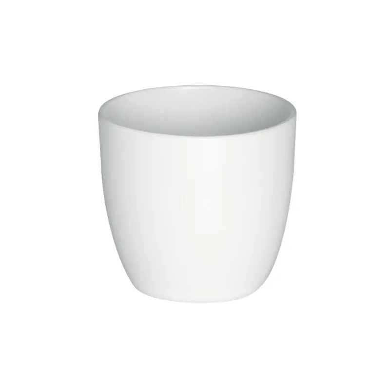 Keramikas puķu pods emi d22 matēts balts