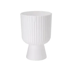 Gėlių vazonas Form Plastic KELI MIKA 5125-011, plastikinis, balta sp.
