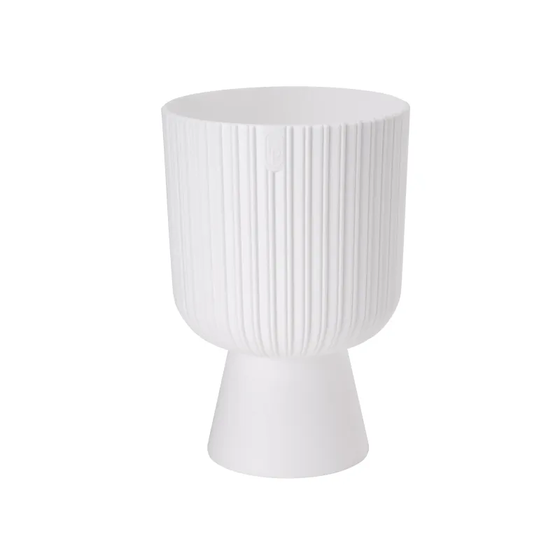 Puķu pods Form Plastic KELI MIKA 5125-011, plastmasa, balta