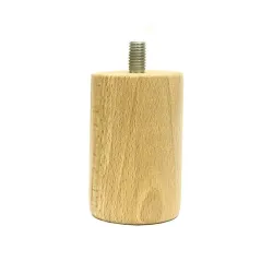 Mēbeļu kāja, 4 cm x 4 cm, 6 cm, DIA 4 cm, brūna krās.