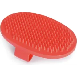 Camon Резиновая массажная щетка, красная