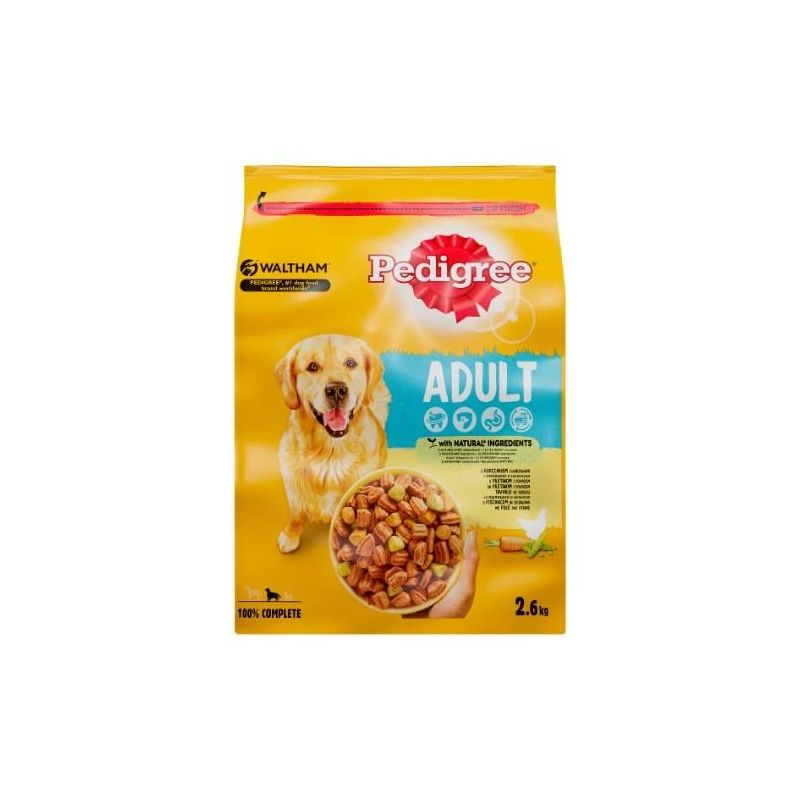 Barība s.suņiem pedigree vista 2.6kg