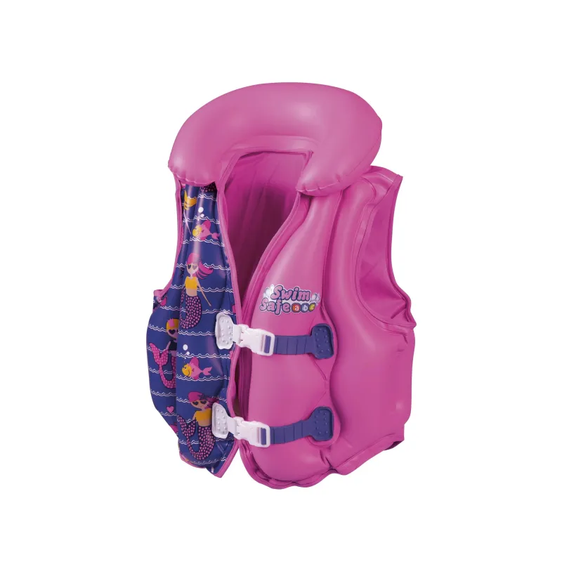 Piepūšamās vestes Bestway, sarkana krās.-rozā krās.