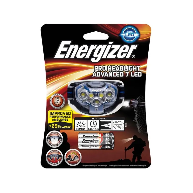Galvas lukturis Energizer EN_LUKT_6384, IPX4