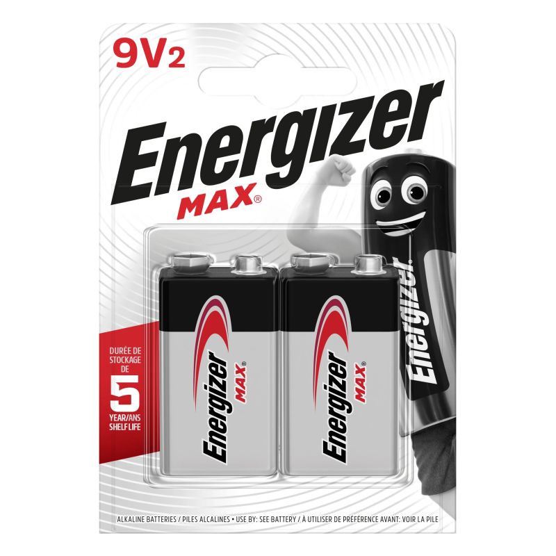 Baterijas energizer max9v b2